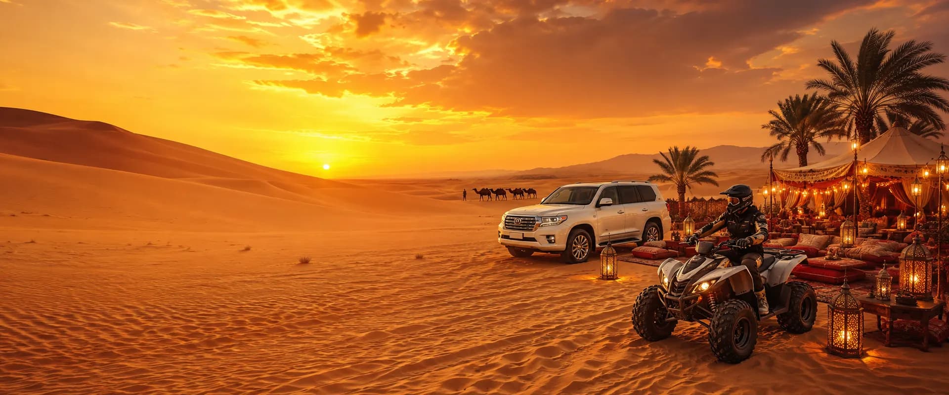 Private Evening Premium Safari with Quad Bike